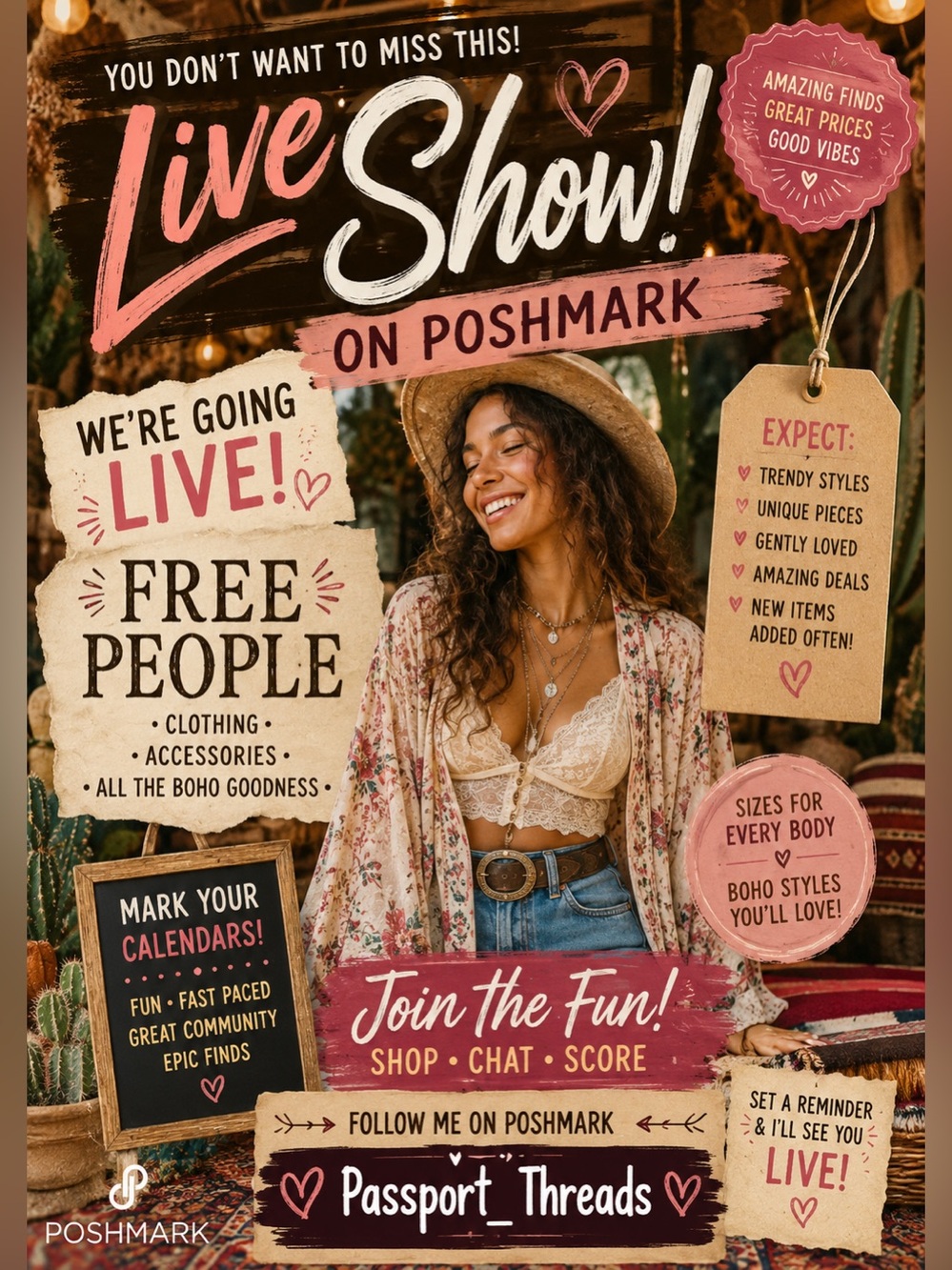 GUESS WHO’S BACK 🐾LIVE SHOW FLYER🐾